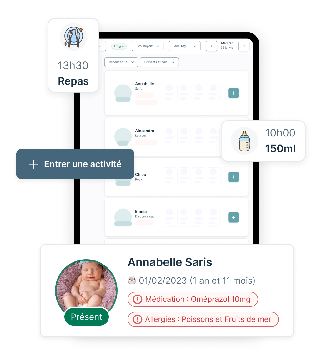 Simplifiez le suivi des enfants